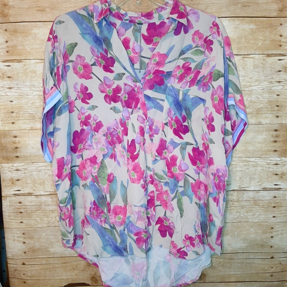 Bl^nk London Anthropologie Blouse, XL